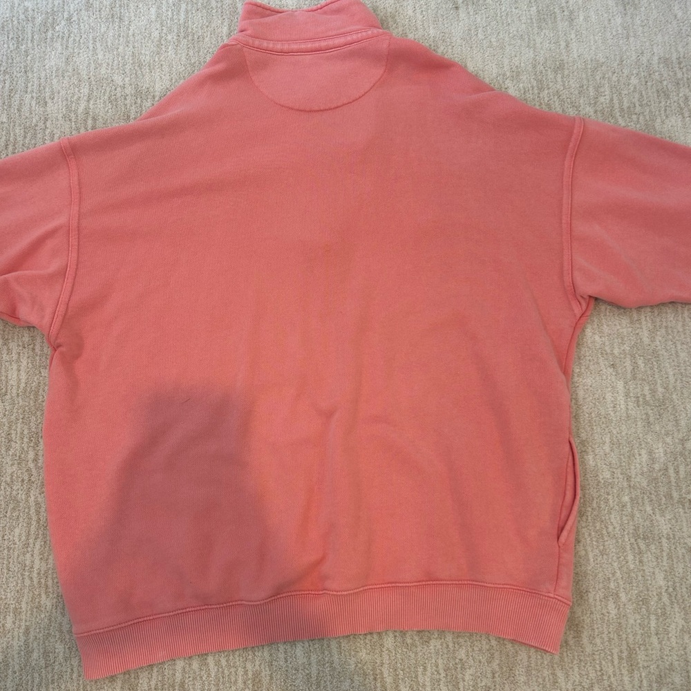 Aerie Collar Coral Sweatshirt - Picture 2 of 3